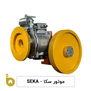 موتور آسانسور گیربکس تاپ ایران مدل AC2 6 KW شش نفره