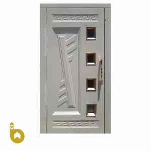 درب لولایی آسانسور | طرح اف | عرض 80