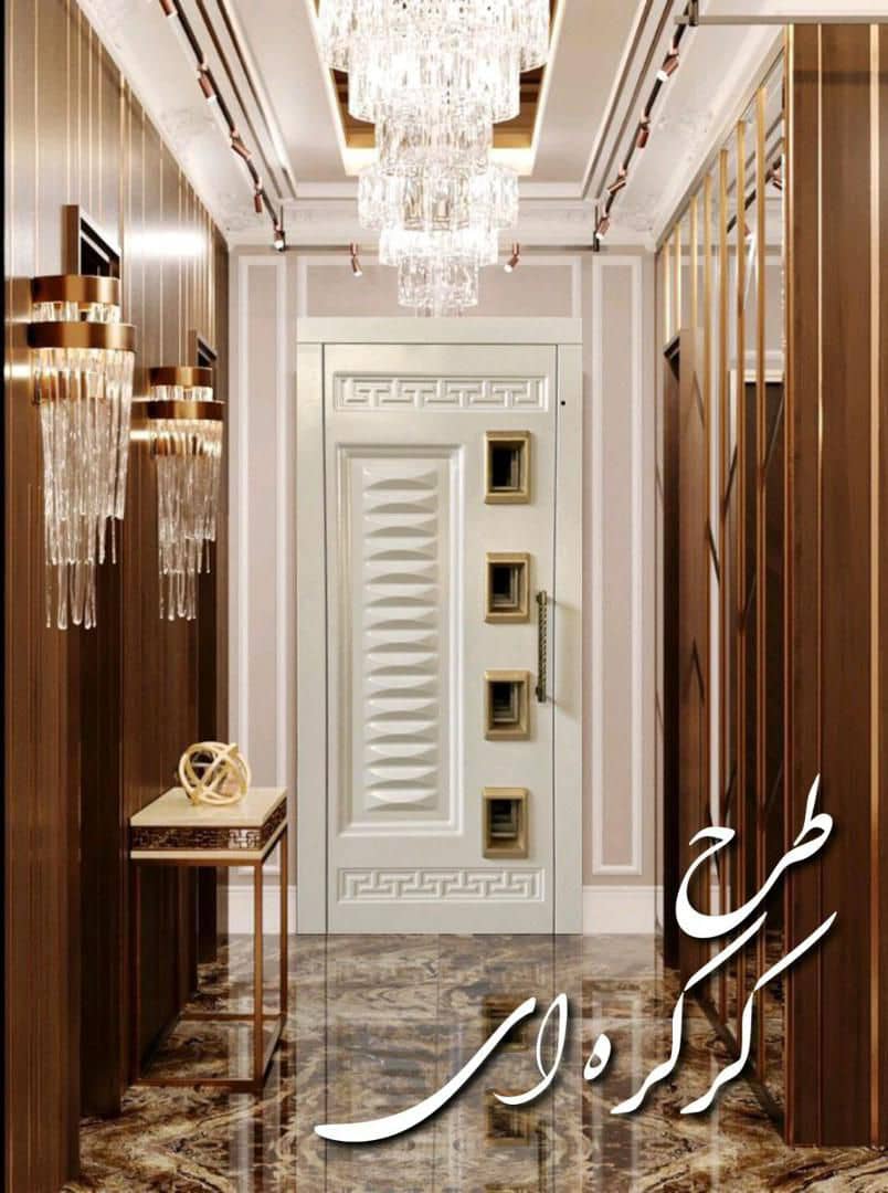 درب لولایی آسانسور کرکره ای