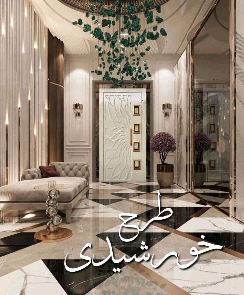 درب لولایی آسانسور خورشیدی