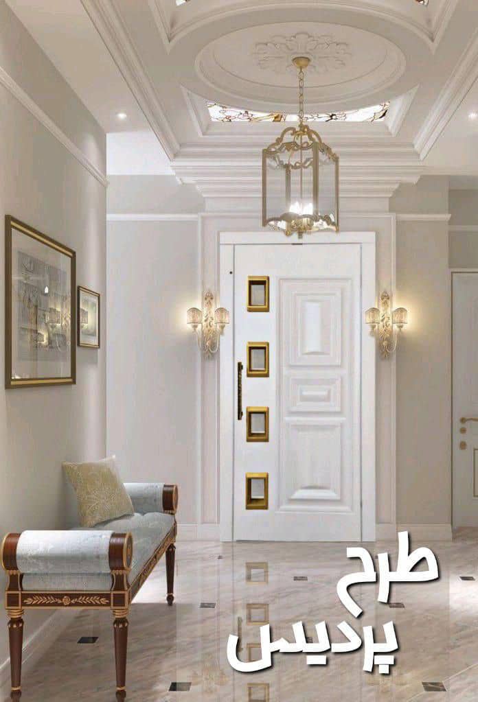 درب لولایی آسانسور پردیس