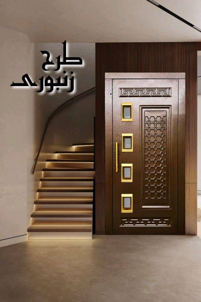 درب لولایی آسانسور زنبوری