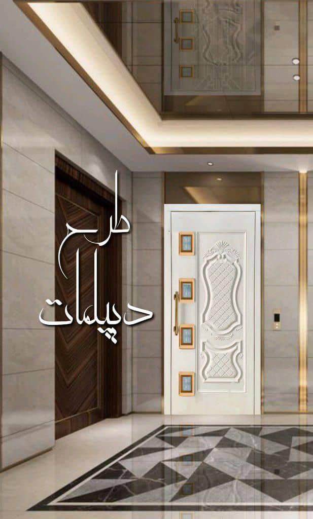 درب لولایی آسانسور دیپلمات