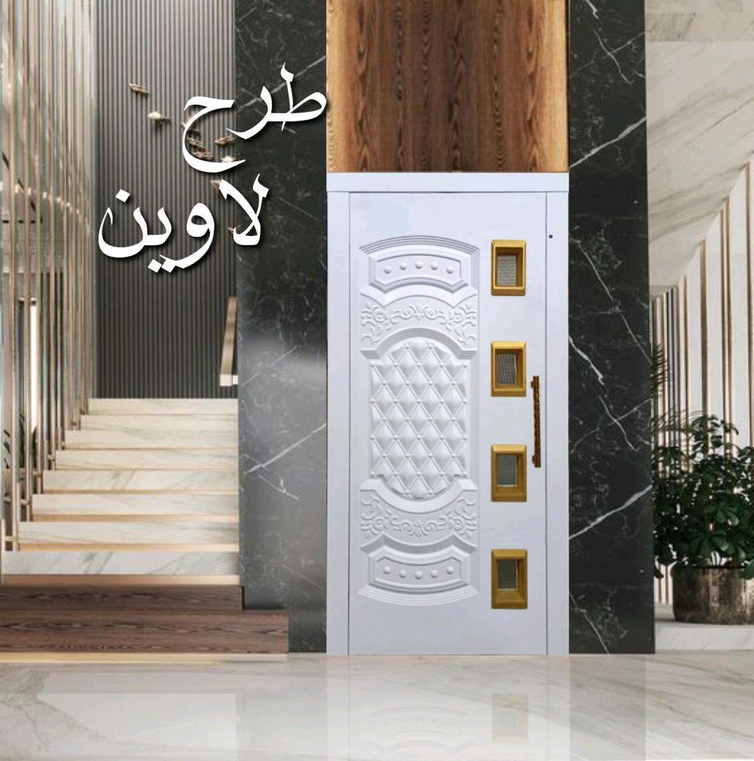 درب لولایی آسانسور لاوین
