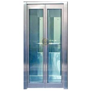 درب اتوماتیک آسانسور سلکوم در طرح شیشه ای قیمت خرید