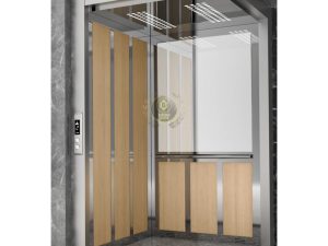 کابین آسانسور MDF استیل کد 10416