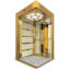 قیمت خرید کابین آسانسور استیل طلایی